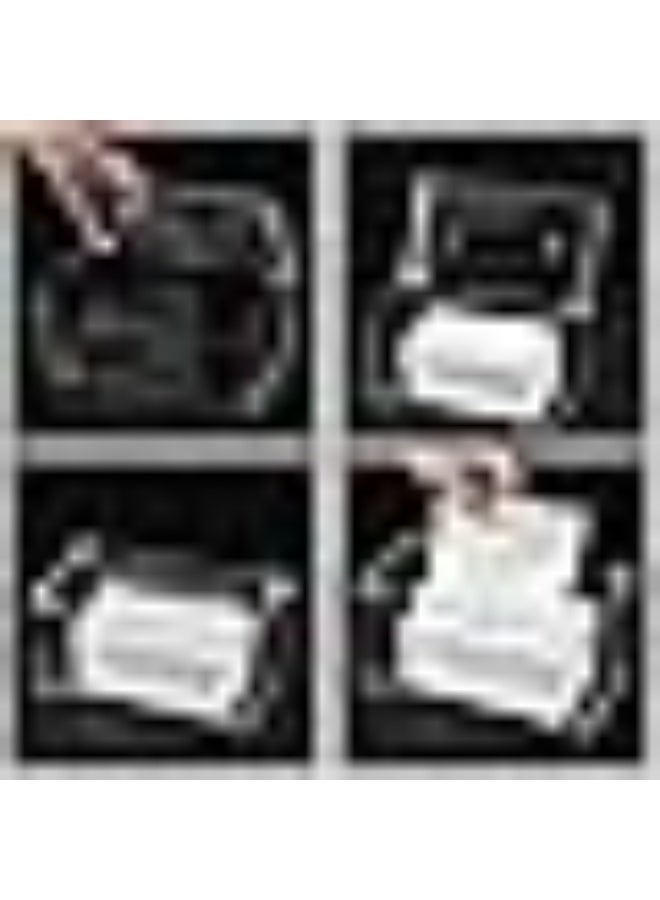 Flip Acrylic Tissue Box with Lid Clear Plastic Dryer Sheet Container Napkin Organizer for Bathroom, Kitchen, Home, Rectangular - Image 4