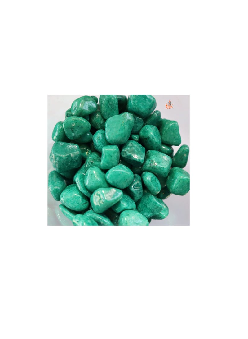 KNP Light Green Decorative Painted Pebbles Aquarium 10-15mm 10 kg - Image 3