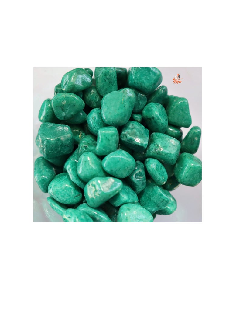 KNP Light Green Decorative Painted Pebbles Aquarium 10-15mm 10 kg - Image 2