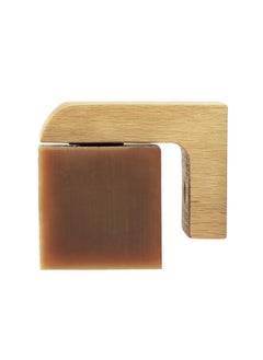 PROFESSOR EDWARD J FUZZWORTHY'S Professor Fuzzworthy Wood Air Dry Magnetic Soap Holder Inshower Storage For Soaps & Beard Shampoo Bars No More Soggy Soaps Wooden Soap Dish Dispenser Bath Kitchen & Shower  - Image 1