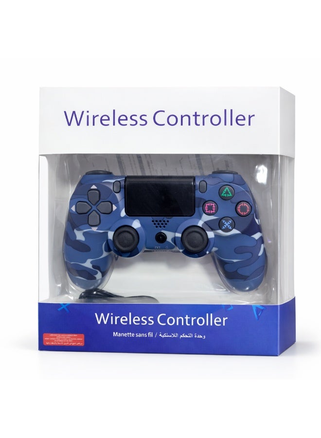 يد تحكم PS4 DualShock 4 لاسلكية مع محرك اهتزاز وتاتش باPS4, PC, Laptop, Android– متوافقة مع PS4 وPC وأندرويد – أسود - Image 2