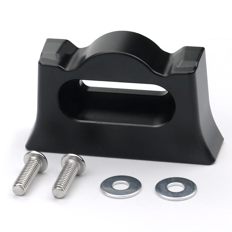 Bentolin Tailgate Latch Stop Bumper Aluminum Rear Door Stopper Limiter Alignment Compatible with 20182021 Jeep Wrangler JL JLU