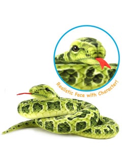 فياهارت غوستافو الأناكوندا الخضراء - حيوان محشو 100 بوصة - من إنتاج Tigerhart Toys  - Image 3