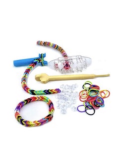 Rainbow Loom Rainbow Loom® Monster Tail™ Kit Features Compact Loom and Case, Makes Monster Sized Bracelets, Easy for Travel, Includes Exclusive Monster Tail Loom, and 2 Bracelet Instructions for Boys and Girls 7+  - Image 4