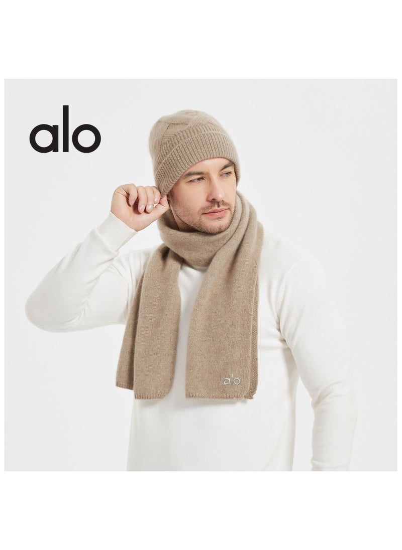 alo - alo Warmth-keeping Scarf - Short Style - Soft Necktie - Image 1
