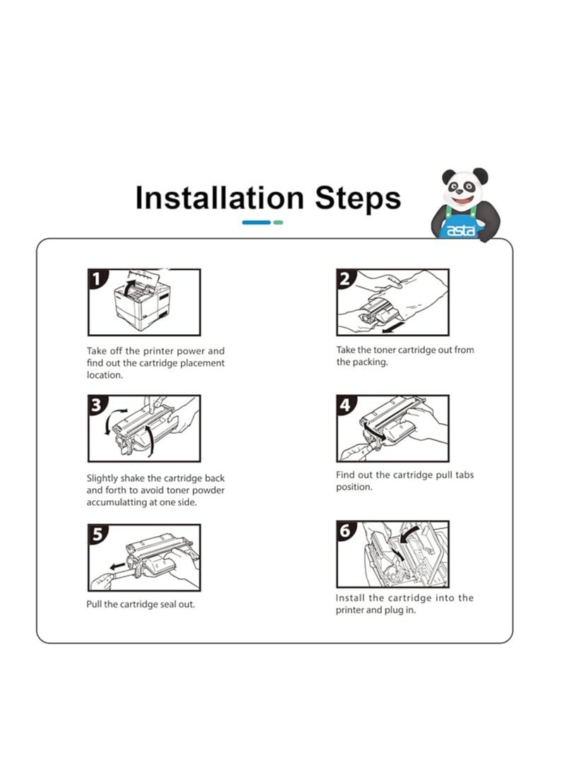 Terabyte 507A Toner Cartridge CE400A Compatible For  Laser Jet Enterprise 500 Color M551n M525f M525dn M570M 575f Printer 400A 507 (CE400A(Black)) - Image 2