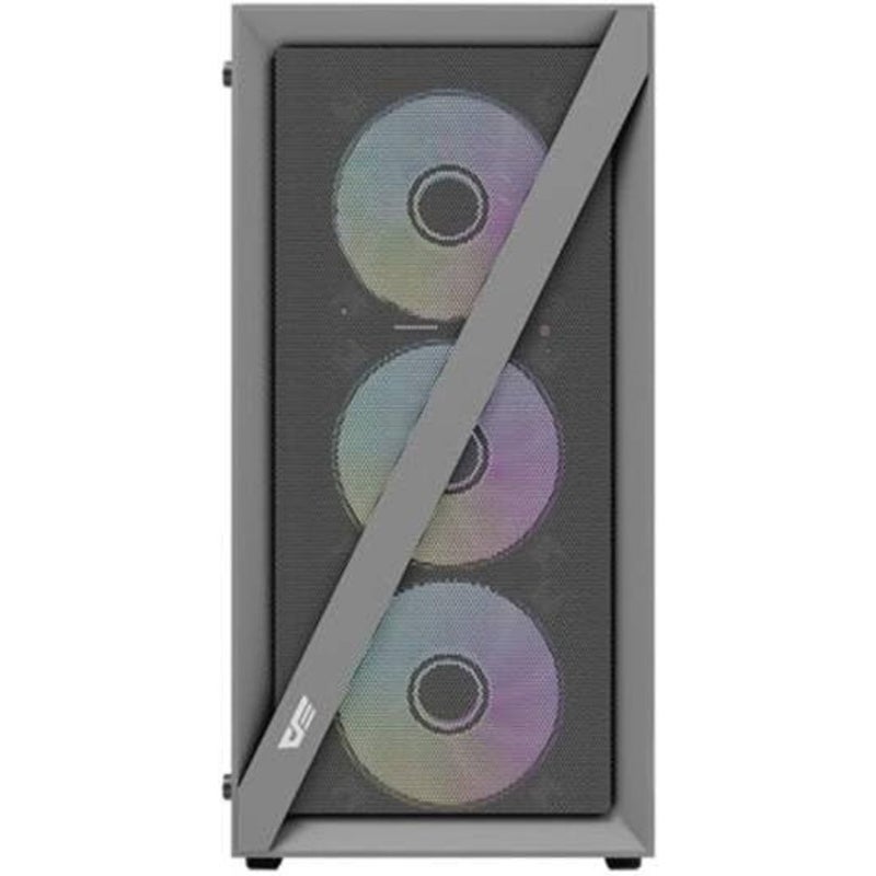 حافظة كمبيوتر ألعاب لـ ATX/M-ATX/ITX، زجاج مقسى، أسود، تتضمن مراوح ARGB مقاس 4 × 120 مم، وتدعم المبرد مقاس 360 مم ومراوح تصل إلى 8 × 120 مم، و3 فتحات SSD، و7 فتحات PCIe - Image 3