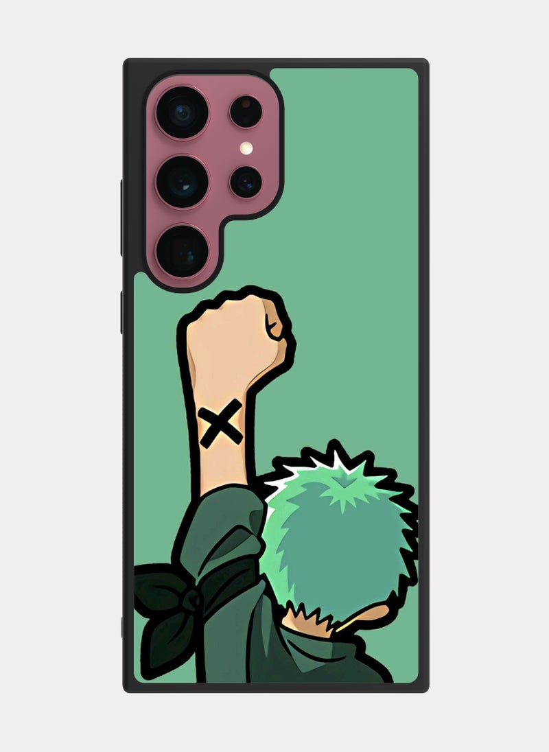 PXLAAT Samsung Galaxy S22 Ultra case cover One Piece Zoro - Image 1