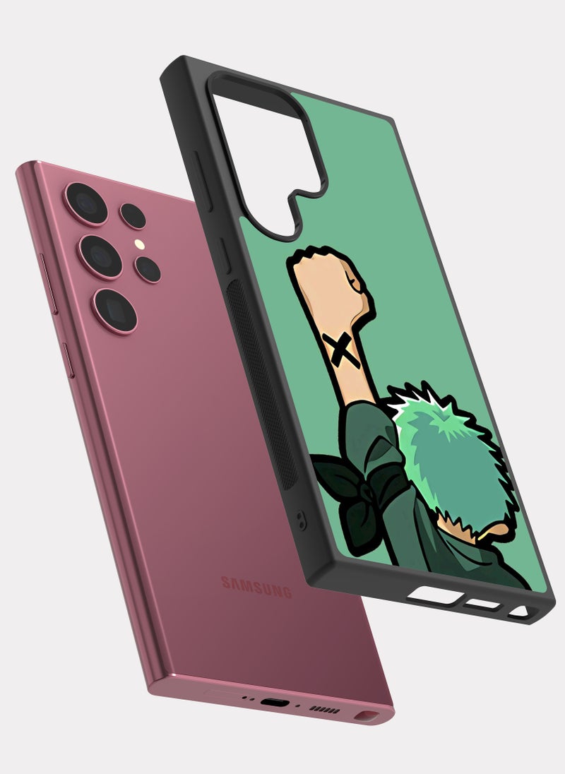 PXLAAT Samsung Galaxy S22 Ultra case cover One Piece Zoro - Image 2