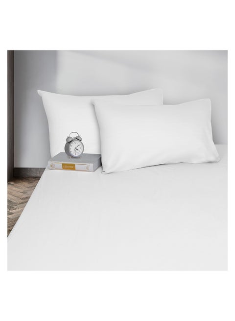 Flat Bed sheet Set Sada 4 pieces size 240 x 250 cm Model 001 from Family Bed