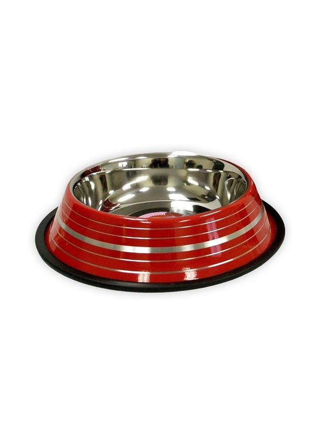 RainTech - Stainless Steel Silver Linning Bowl - 16OZ - Image 1