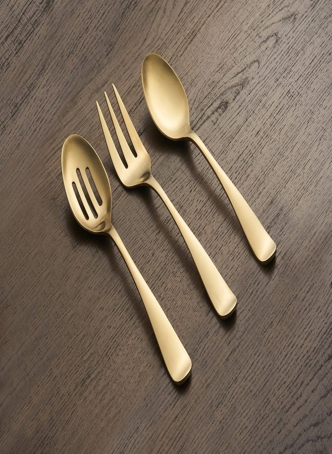 Cambridge Silversmiths Rhiannon Champagne Satin 3-Piece Hostess Set - Image 2