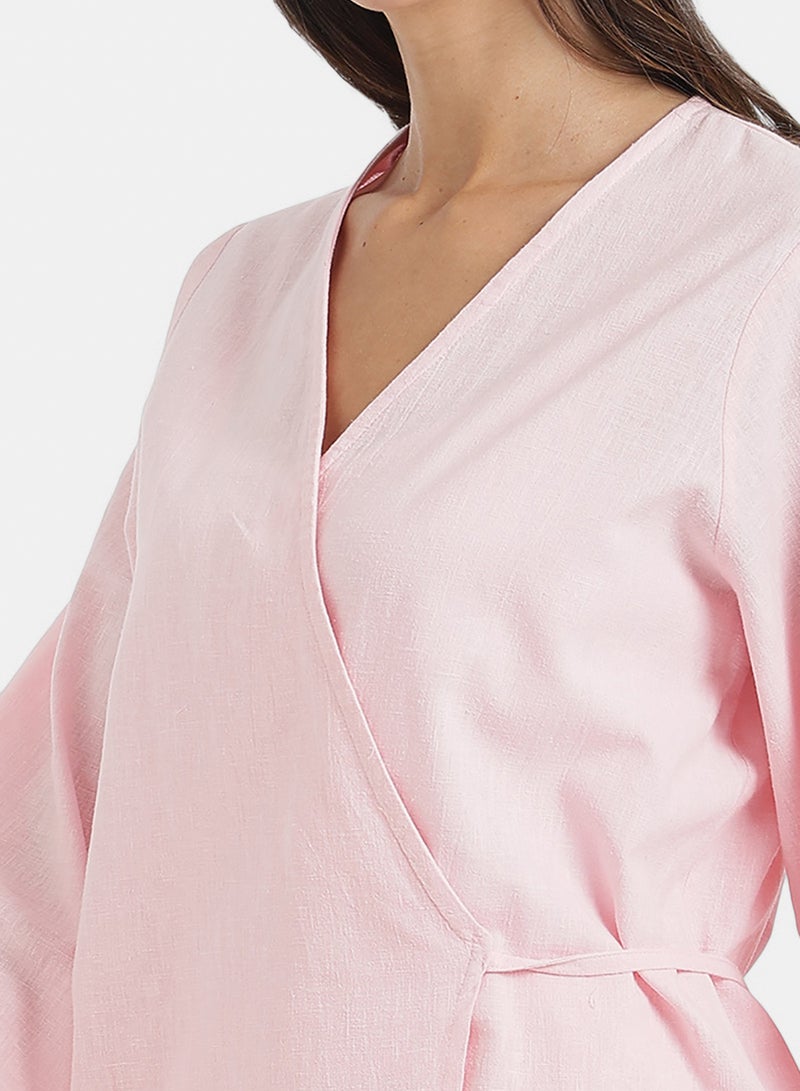 Carina Wrap Lounge Cardigan - Image 5