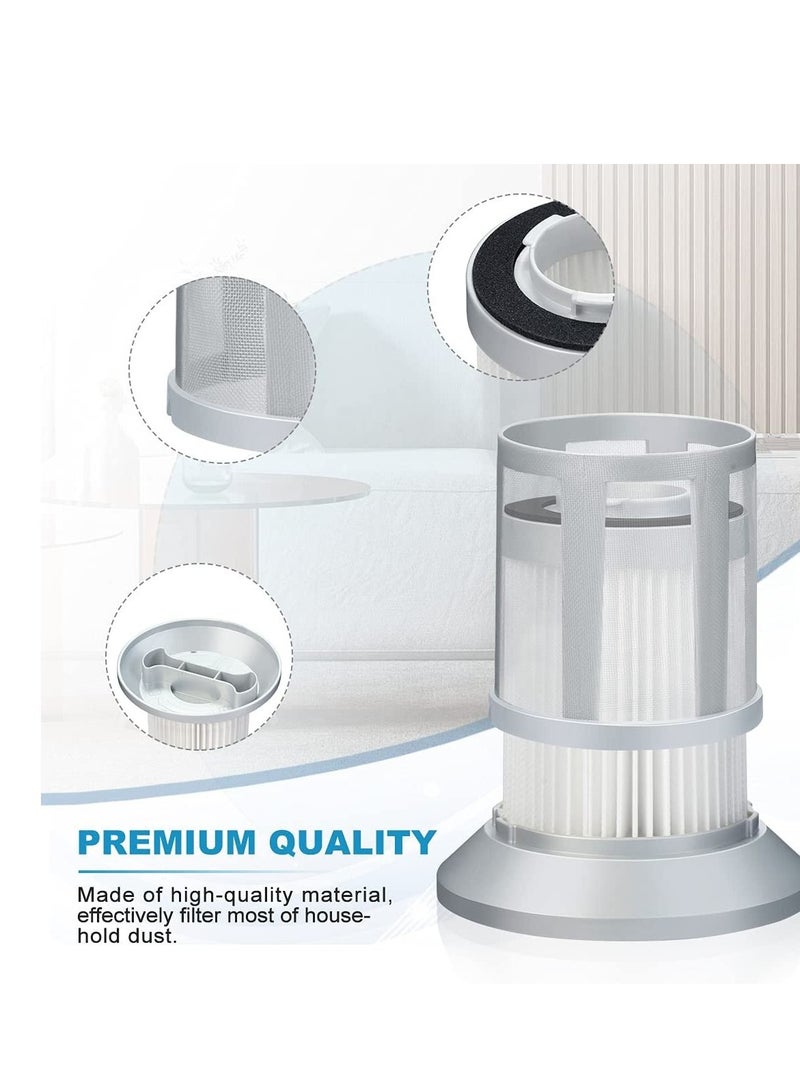 SYOSI فلتر بديل للمكنسة الكهربائية متوافق مع Bissell 2156A 1665 16652 1665W Zing Canister مقارنة بالجزء 1613056 مرشح أساسي لغسالة الأرضية الشبكية القابلة للغسل، حزمة واحدة  - Image 3