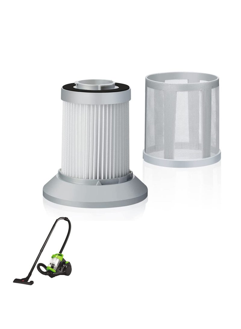 SYOSI فلتر بديل للمكنسة الكهربائية متوافق مع Bissell 2156A 1665 16652 1665W Zing Canister مقارنة بالجزء 1613056 مرشح أساسي لغسالة الأرضية الشبكية القابلة للغسل، حزمة واحدة  - Image 1