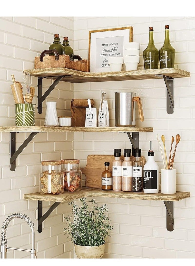 كيلا 3 قطع من أرفف الحائط المثقبة رف كتب زاوية رف حائط زاوية رف مثلث مثبت على الحائط خزانة تخزين زاوية خزانة زاوية خزانة تخزين مثلثة رف تخزين زاوية خزانة زاوية - Image 1