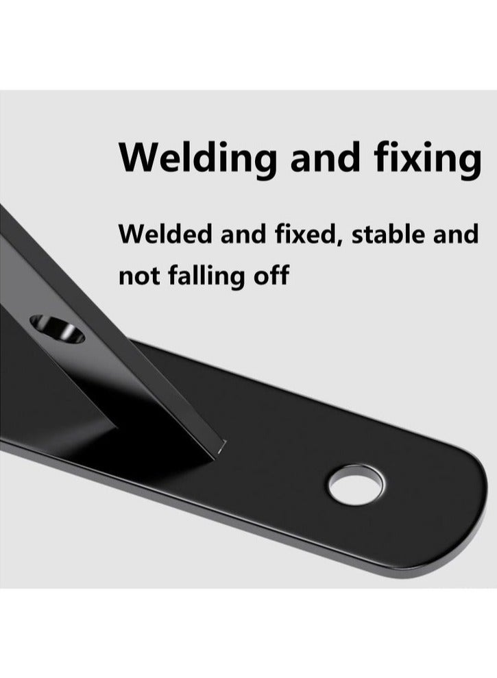 كيلا 3 قطع من أرفف الحائط المثقبة رف كتب زاوية رف حائط زاوية رف مثلث مثبت على الحائط خزانة تخزين زاوية خزانة زاوية خزانة تخزين مثلثة رف تخزين زاوية خزانة زاوية - Image 5