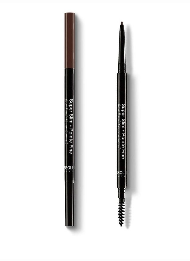Absolute New York Super Slim Brow Pencil SSEB02 Espresso 