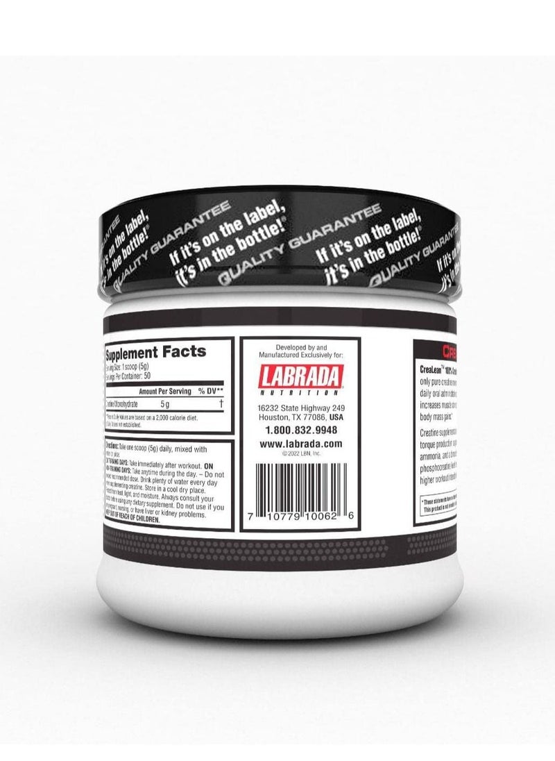 Crealean Creatine Monohydrate Powder 250g 50 Servings - pzsku/ZF76A668238C9E0C1A892Z/45/_/1688927599/eba0b342-7f13-4b72-b159-30fb5e68a484