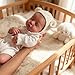 Anano Reborn Baby Dolls Realistic Silicone Vinyl Full Body Girl Loulou 20 inch Waterproof Anatomically Correct Soft Baby Doll Girl with Hand Rooted Hair for Kids Ages 3 - Image 4