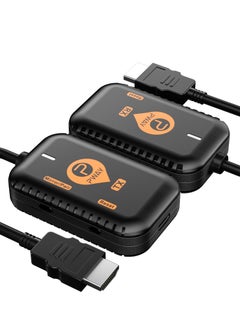 Wireless HDMI Extender,Wireless HDMI Transmitter and Receiver,Support 2.4/5GHz for Streaming Video and Audio to HDTV/Projector/Monitor from Laptop/PC/Cable Box  - 98FT/30M