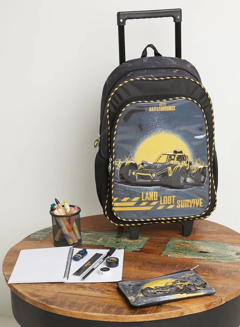 PUBG Back To School  Pubg Battlegrounds 18" 6In1 Trolley Box Set