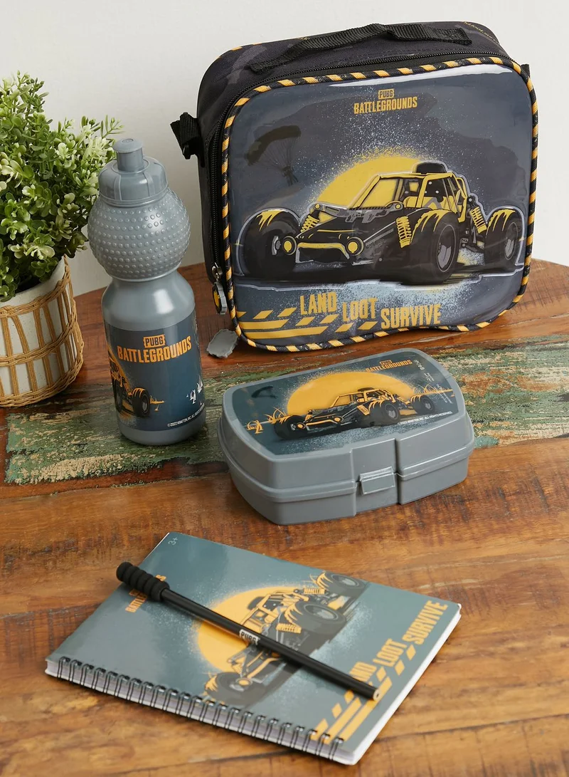 PUBG Back To School  Pubg Battlegrounds 18" 6In1 Trolley Box Set