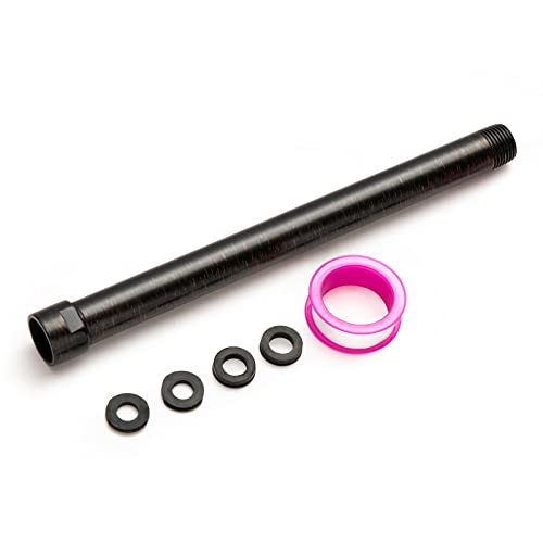 OFFO Shower Head Extension Arm, 10 in Oil Rubbed Bronze Shower Arm Extension Shower Head Extender Made of 304 Stainless Steel Shower Pipe Extension - Image 1