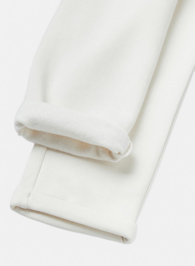 بينيتون بنطلون بنات مزموم الأعلى من قطنة دافئة - Image 2