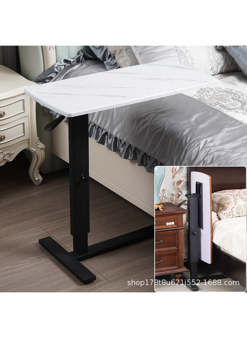 Generic - Bedside Table Movable Bed Computer Desk Lazy Table Lifting Table Home Bedroom Student Writing Table Folding Table - Image 1