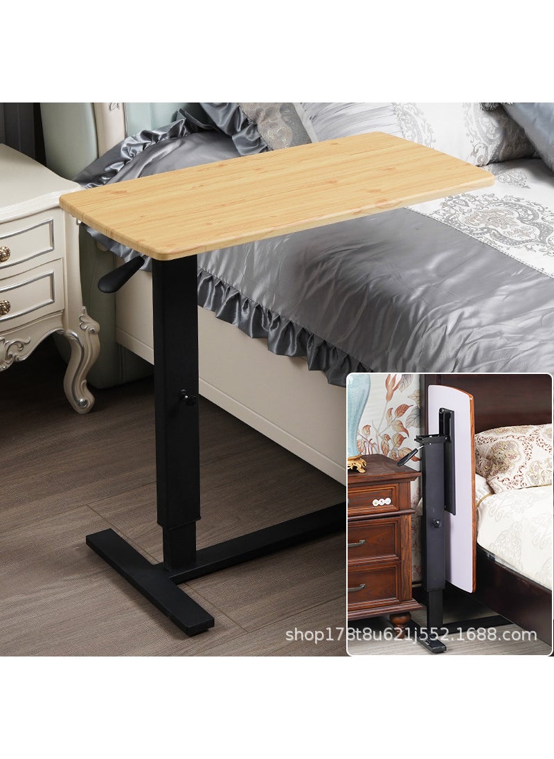 Generic - Bedside Table Movable Bed Computer Desk Lazy Table Lifting Table Home Bedroom Student Writing Table Folding Table - Image 1