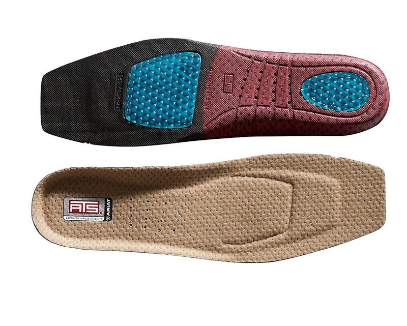ARIAT Men's ATS Wide Square Toe Footbeds, Multicolored, 12 W - Image 3