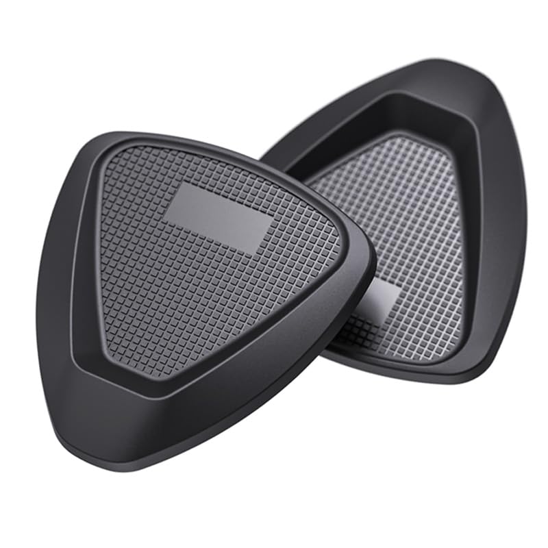 LLIDFONK Universal Motorcycle Kickstand Pad Plate- Heavy Duty Anti-Sinking Kickstand Support Plate for Soft Ground, Grass, Hot Pavement - Outdoor Parking Essential Safety Accessory - Black (1) - Image 3