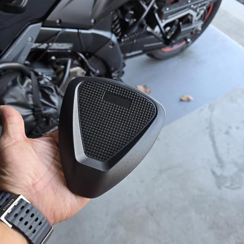 LLIDFONK Universal Motorcycle Kickstand Pad Plate- Heavy Duty Anti-Sinking Kickstand Support Plate for Soft Ground, Grass, Hot Pavement - Outdoor Parking Essential Safety Accessory - Black (1) - Image 4