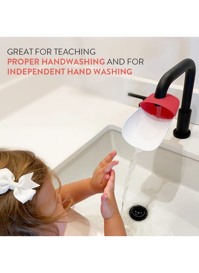 Fun And Safe Hand-Washing Solution | Faucet Extender For Babies And Toddlers | Fits Standard And Gooseneck Faucets | Galactic Grey