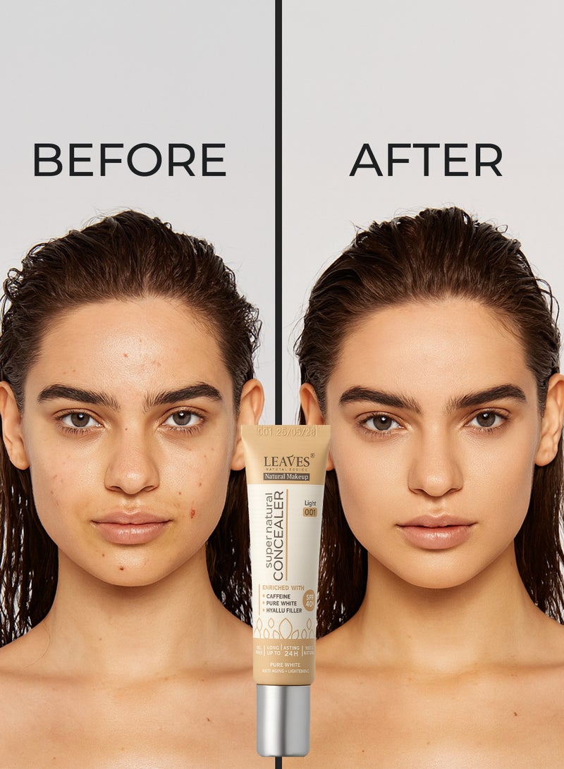 لييفز سوبر ناتشورال كونسيلر  الحل الطبي المتكامل للهالات والتجاعيد والتغطية 12مل - Image 5