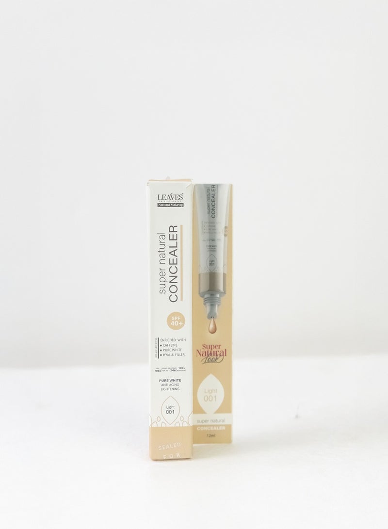 لييفز سوبر ناتشورال كونسيلر  الحل الطبي المتكامل للهالات والتجاعيد والتغطية 12مل - Image 2