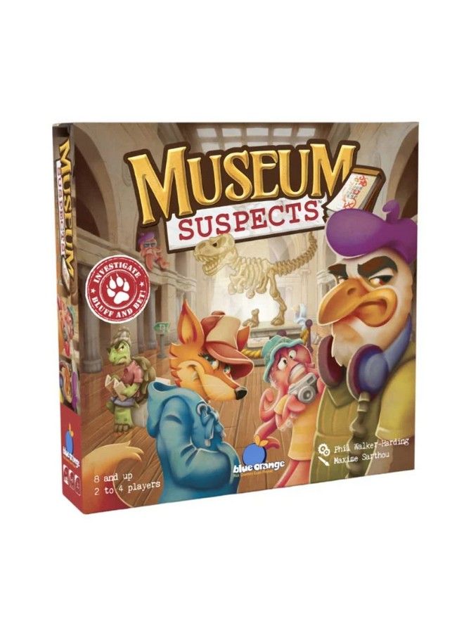 blue orange لعبة المتحف: لعبة الألغاز العائلية أو للبالغين، لعبة استراتيجية للوحة لـ 2 إلى 4 لاعبين. موصى بها للأعمار من 8 سنوات وما فوق. - Image 1