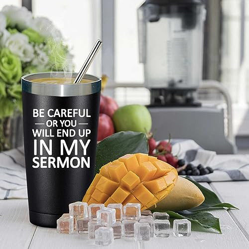 SpenMeta Pastor Appreciation Gifts for Men - Fathers Day, Christmas, Birthday Gifts Ideas for Pastor - 20 Oz Tumbler Cup - Image 5