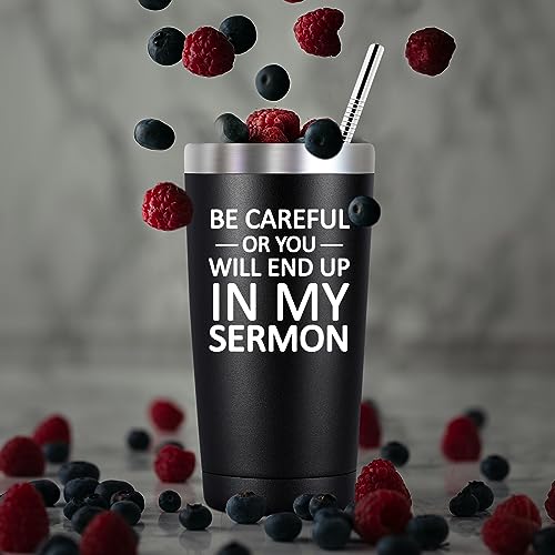 SpenMeta Pastor Appreciation Gifts for Men - Fathers Day, Christmas, Birthday Gifts Ideas for Pastor - 20 Oz Tumbler Cup - Image 4