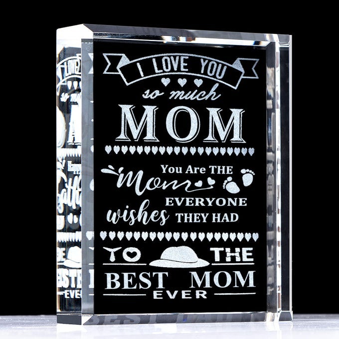GIFTS FOR MOM FROM DAUGHTER SON IN LAW KIDS PERSONALIZED BIRTHDAY GIFTS FOR MOM UNIQUE ENGRAVED BEST MOM EVER I LOVE YOU SO MUCH MOM CHRISTMAS FUNNY GIFT