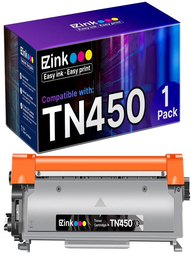 E-Z Ink (TM) Compatible Toner Cartridge Replacement for Brother TN450 TN420 TN-450 TN-420 to use with HL-2270DW HL-2280DW HL-2230 HL-2240 MFC-7360N MFC-7860DW DCP-7065DN Intellifax 2840 2940 (1 Black) - Image 1