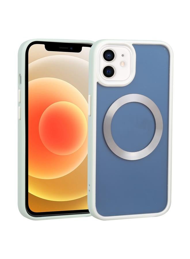 Zaboon Case For iPhone 12 Two-color Shield MagSafe TPU + PC Phone Case - Image 1