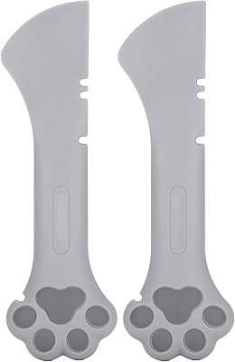 CHICIRIS Can Opener 2PCS, Multifunction Jar Opener Washable Lightweight Cat Paw Can Opener Silicone Material for Can - Image 1