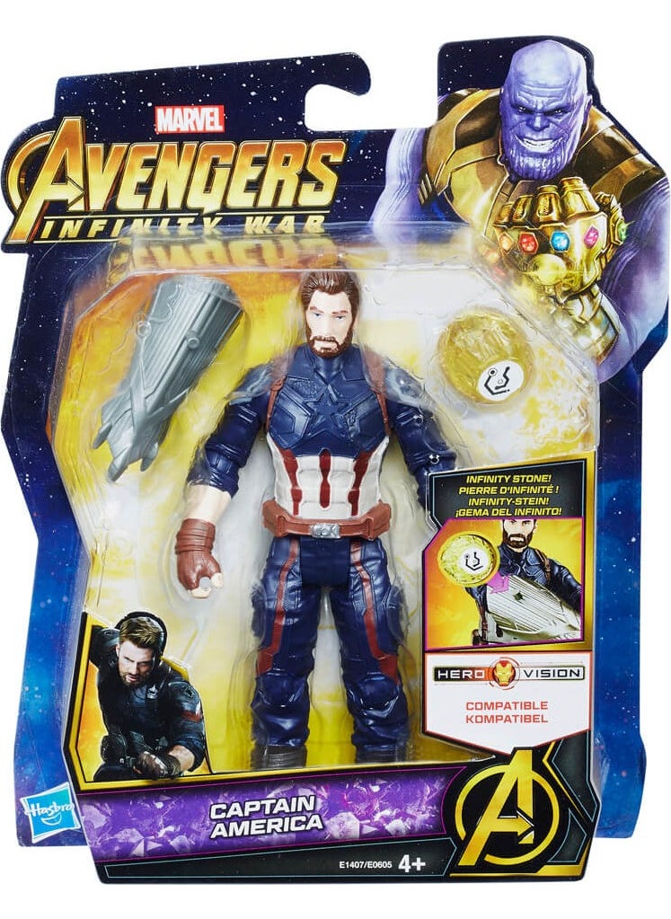 AVENGERS Infinity War Hero Captain America Figure  - Image 4