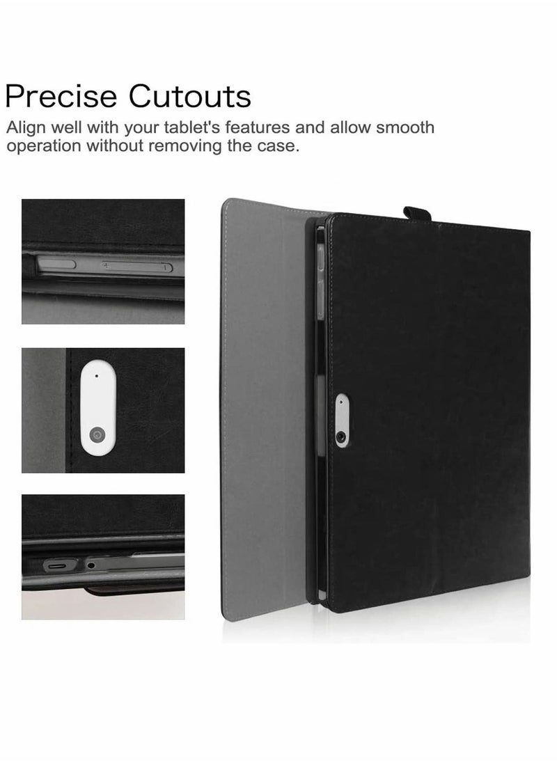 Generic - Protective Case for Surface Go 3 2021/Surface 2 2020/Surface 2018 with Stylus Holder Multiple Angle Viewing Portfolio Business Cover Compatible Type Keyboard - Image 1