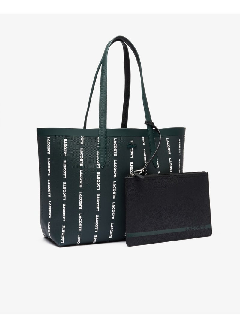 لاكوست حقيبة لاكوست آنا ذات الوجهين مع جيب - Image 3