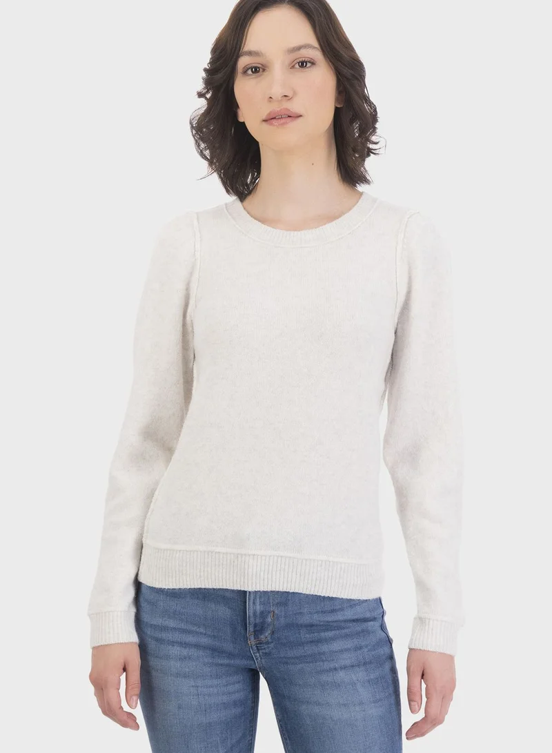 Aerie Round Neck Knitted Sweater