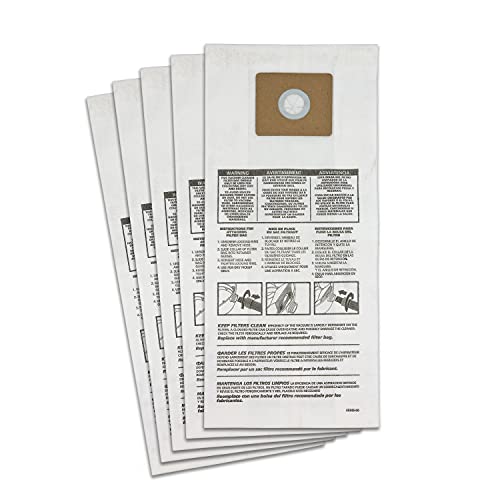 SHOPVAC Shop-Vac 9193100 Disposable Filter Bags, Fits 3.5 Gallon Wall Mount & HangUp Vacs, For Dry Pick-Up Only, (3 Pack) - Image 2