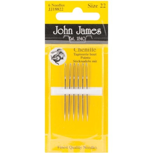 Colonial Needle Chenille Hand Needles-Size 22 6/Pkg - Image 3